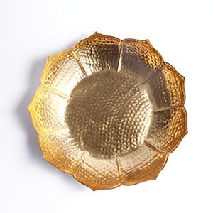 Urli decorativo hecho a mano de Metal para Diwali Diyas decorativas para decoración de Diwali hecho a mano redondo Diya forma Metal Urli 2024 - Product Image 5