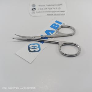 กรรไกรตัดหนังที่มีความแม่นยำสำหรับตัดเล็บเครื่องมือความงามสเตนเลสสตีลสำหรับตัดเล็บเล็บเท้าโค้งทำเล็บหนังกำพร้าออกแบบโลโก้ได้ตามต้องการ - Product Image 6