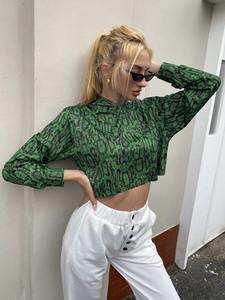 Sudadera Corta Personalizada para Mujer, Sudadera Corta Informal de Forro Polar Suave con Capucha - Product Image 3