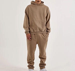 Sweat à capuche en molleton de coton épais de qualité supérieure, unisexe, coupe décontractée, design streetwear personnalisé, impression/broderie de logo personnalisé, support - Product Image 3