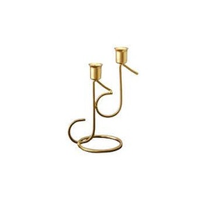 Modern Nordic Home Decor Luxury Tabletop Gold Centerpieces Candle Holders For Wedding Table <b>Tea</b> <b>Light</b> Metal Candle Holder - Product Image 5