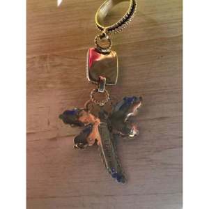 Pendentif Libellule en Turquoise et Argent Sterling Jereme Delgarito Pilot Mountain avec Technologie d'Encastrement par Lunette - Product Image 5