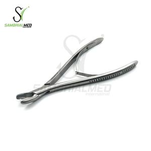 Venta caliente Stille-Ruskin Bone Rongeur 9 ", doble acción, mandíbulas curvas, instrumentos de cirugía ortopédica de tamaño de mordida de 6 y 8 mm - Product Image 5