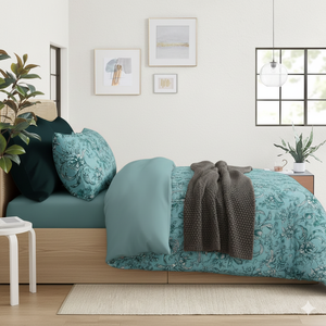 Ensemble de literie moderne en microfibre 3 pièces à rayures imprimées de luxe 100TC Durable Résistant à l'eau Confortable pour toutes les saisons Housse de couette Ensemble de literie - Product Image 2