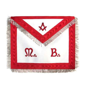 Vente en gros Tablier maçonnique du 20e degré du rite écossais Master Regalia Design de haute qualité - Product Image 1