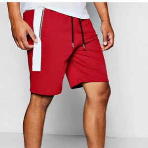 Nouveau pantalon court de survêtement pour homme noir short de jogging décontracté pour homme avec panneau latéral vêtements d'été confortables et respirants - Product Image 2