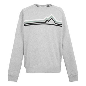 Sudadera de Felpa para Hombre, Cuello Redondo, Color Gris Pálido, 100% Algodón, Corte Regular, Ecológica, Diseño Deportivo, Nueva Colección 2026 - Product Image 5