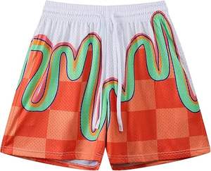 Shorts de sport en maille personnalisés avec logo pour hommes, séchage rapide et respirant, pour la gym, la course et le fitness – Vente en gros - Product Image 1