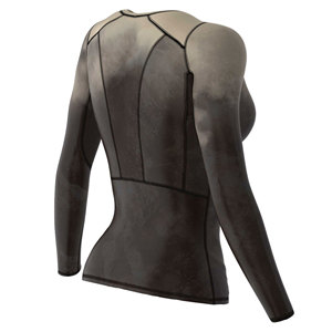 OEM compresión gimnasio camiseta atlética Yoga camiseta mujer Tops Fitness deporte gimnasio camisa Nylon Spandex Yoga activo camisa - Product Image 5
