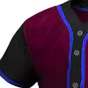 Uniforme de Béisbol Personalizado de Alta Calidad y Transpirable para Hombres Adultos, 100% Poliéster, Logotipo Personalizado, Cuello en V, Servicio OEM - Product Image 5