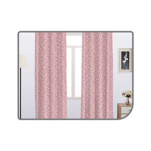 Cortinas decorativas con patrón de pétalos pequeños de diseñador multicolor personalizadas, proveedor mayorista - Product Image 2