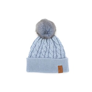 Bonnets unisexes de haute qualité avec impression personnalisée, fabrication OEM, bonnets d'hiver tricotés, mode, chauds, en acrylique, fabricant - Product Image 6