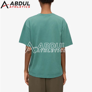 Camiseta Holgada de Algodón para Mujer, Tela Suave, Estilo Casual, Ajuste Holgado, Moda Veraniega, Camiseta Holgada para Mujer - Product Image 4