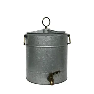 Dispensador de zumo galvanizado, alta calidad, elegante, uso en bares, fiestas, barato, cantidad mínima - Product Image 1