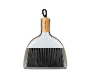 ชุดที่โกยขยะและแปรง MR.SIGA ด้ามไม้ไผ่ สีขาว 1 ชุด - Product Image 1