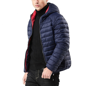 Chaqueta de Invierno Acolchada con Capucha para Hombre, Estilo Urbano, con Logotipo Frontal Personalizable, Precio al por Mayor - Product Image 6