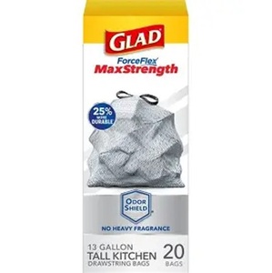 Bolsas de Basura Glad Tall para Cocina, 13 Galones, Bolsas de Basura Gain Original, Odorshield - Product Image 2
