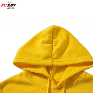 Sweats à capuche unis en coton de haute qualité grande taille Sweats à capuche unis avec logo personnalisé Sweats à capuche unis - Product Image 2