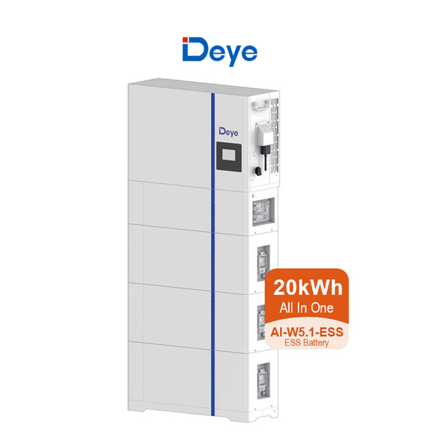 Deye GB-SL LiFePO4 102.4V 4.09KWH Solid State Lithium Battery Pack for Energy Storage with 10-Year Warranty and 6000 Cycles