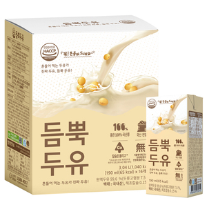 Lait de soja sans OGM 190ml x 16ea Boisson végétalienne douce et saine - Product Image 1