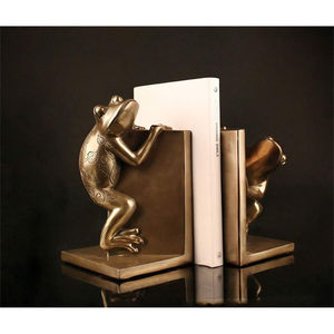 Modern Rabbit Head Desk <b>Decorative</b> Bookends Shelf Holders Great Quality Metal Bookends <b>Book</b> Holders <b>For</b> <b>Shelves</b> To Hold <b>Books</b> - Product Image 3