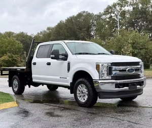 Affordable 2019 Used F-<b>350</b> SD XLT 4x4 Crew Cab Diesel with <b>8</b>-Foot Flat Deck LHD/RHD Worldwide Shipping - Product Image 3