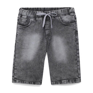 กางเกงขาสั้นผ้ายีนส์สำหรับผู้ชายตัดเย็บทันสมัย - Product Image 6