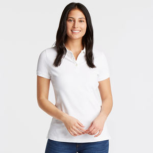 Punto informal de poliéster/algodón para camisas para hombres y mujeres con logotipo personalizado-Precio bajo - Product Image 1