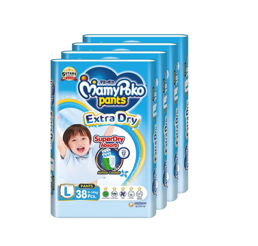 Mamypoko Pants Extra Soft Best Absorbency for Babies