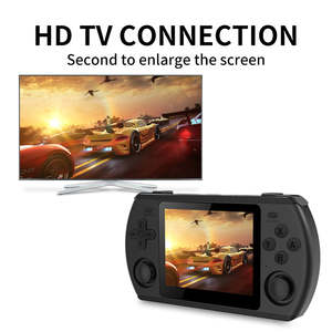 เครื่องเล่นเกมพกพา Powkiddy RK3566 สีดำล้วน รองรับ WIFI หน่วยความจำ 64GB พร้อมเกมในตัว 10000 เกม ชิปประมวลผล ARM แบบสี่คอร์ 1.8GHz แบตเตอรี่ใช้งานได้นาน 8 ชั่วโมง - Product Image 3