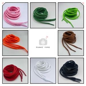 Oval Athletic Shoelaces 115cm Round Polyester Custom Color Shoe <b>Laces</b> - Product Image 2