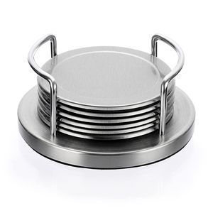 Best Selling Metal <b>Coaster</b> <b>Set</b> of 6 For Home stone, <b>coaster</b> Hotel And Party By Ambiance Lyfstyle. - Product Image 4