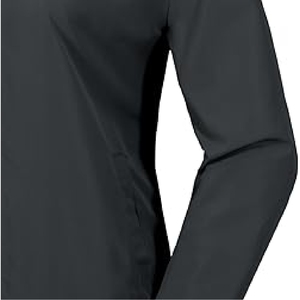 Veste coupe-vent haute performance à logo personnalisé, coque souple imperméable avec procédé enduit de placement de logo en nylon coupe-vent sur le devant - Product Image 5