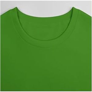 Camiseta de manga corta con cuello levantado de algodón 100% personalizada al por mayor para hombres y mujeres Top básico de Color sólido Suelto - Product Image 3