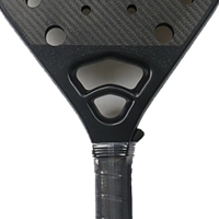 Raqueta de Pádel JAS Serie Dragon, Cara de Fibra de Carbono 3K, Núcleo Suave de Poliéster EVA, Alta Potencia, Ligera, para Entrenamiento Profesional de Adultos