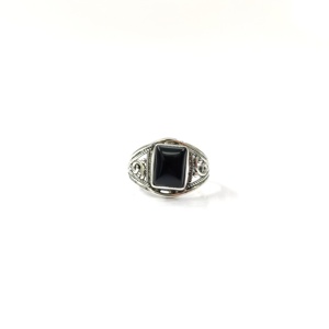 Beautiful ! 925 Sterling Silver Jewelry <b>Black</b> <b>Onyx</b> Gemstone New Design <b>Ring</b> <b>Black</b> <b>Onyx</b> Unisex <b>Rings</b> - Product Image 1