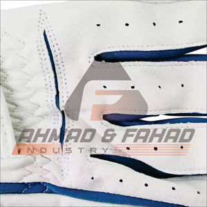 Gants de golf personnalisés de haute qualité pour hommes poignées en cuir Cabretta véritable souple respirant pour le sport - Product Image 5