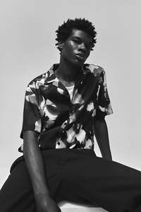 Camisas de resort de alta calidad para hombres, ajuste Regular, marca personalizada, Lyocell, botón de leopardo, manga corta súper suave, ropa cómoda, venta al por mayor - Product Image 6