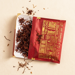 Pochette personnalisée imprimée en plastique jetable vide de 30g 50g pour tabac à rouler Amber Leaf, emballage pour tabac à rouler à la main - Product Image 1