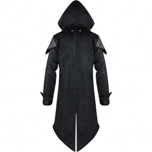 ยุคกลางคอสเพลย์เครื่องแต่งกายผู้ชายเสื้ออัศวินเจ้าชายพังก์แจ็คเก็ตย้อนยุคเรเนซองส์โกธิคCoat Noble Partyชุด - Product Image 4