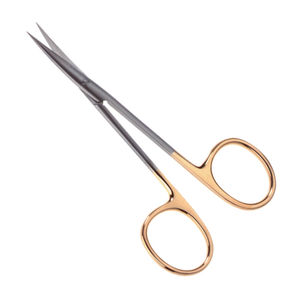 ไอริสกรรไกร TC 11.5 cm กรรไกรผ่าตัดเนื้อเยื่อม่านตาเย็บแผลผ่าตัดตรงโค้ง - Product Image 4