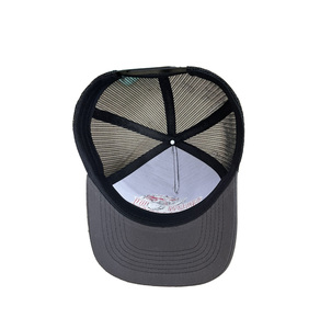 2023 personnalisable Denim maille dos moyen profil camionneur chapeau 3D broderie fabriqué Vietnam usine de haute qualité sportif - Product Image 5