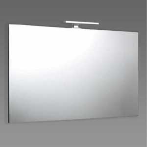 Miroir LED encastré 120x70 avec lampe, miroir LED moderne pour salle de bain - Product Image 1