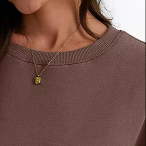 Top Quality Womens Oversized Crewneck <b>Fleece</b> <b>Sweatshirts</b> - Product Image 5