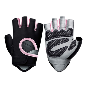 Guantes de gimnasio de medio dedo Premium para hombres y mujeres, guantes de entrenamiento antideslizantes para entrenamiento físico, levantamiento de pesas - Product Image 1