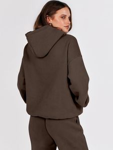 Chándal de gran tamaño para mujer, chándal de talla grande para mujer, ligero, transpirable, secado rápido, Impresión de logotipo personalizado - Product Image 4