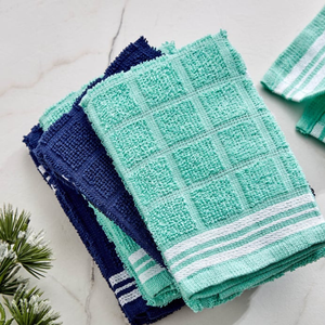 Serviette de cuisine en coton éponge 100% parfaitement conçue - Absorbante Séchage rapide Couleurs personnalisées Utilisation quotidienne pour la maison et l'hôtel - Product Image 5