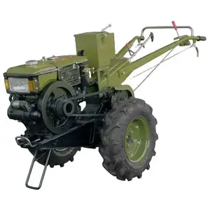 Machinery Equipment Diesel Cultivator Two Wheel Gasoline Power Mini Tiller Walking Tractor For Sale