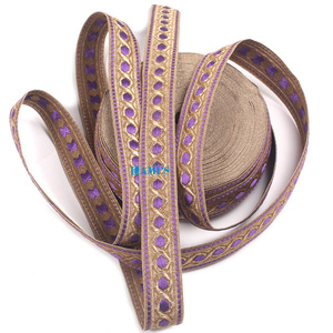Trenzas de alta calidad Cordones Uniforme Lingotes Adornos de alambre Trenzas Trim Galloon Uniforme Trenza de encaje - Product Image 3