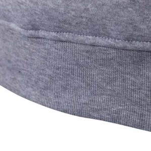 Sweat-shirt à capuche tendance sur mesure pour homme et femme, printemps et automne, doux, respirant, 100% coton, imprimé, uni, teint - Product Image 6